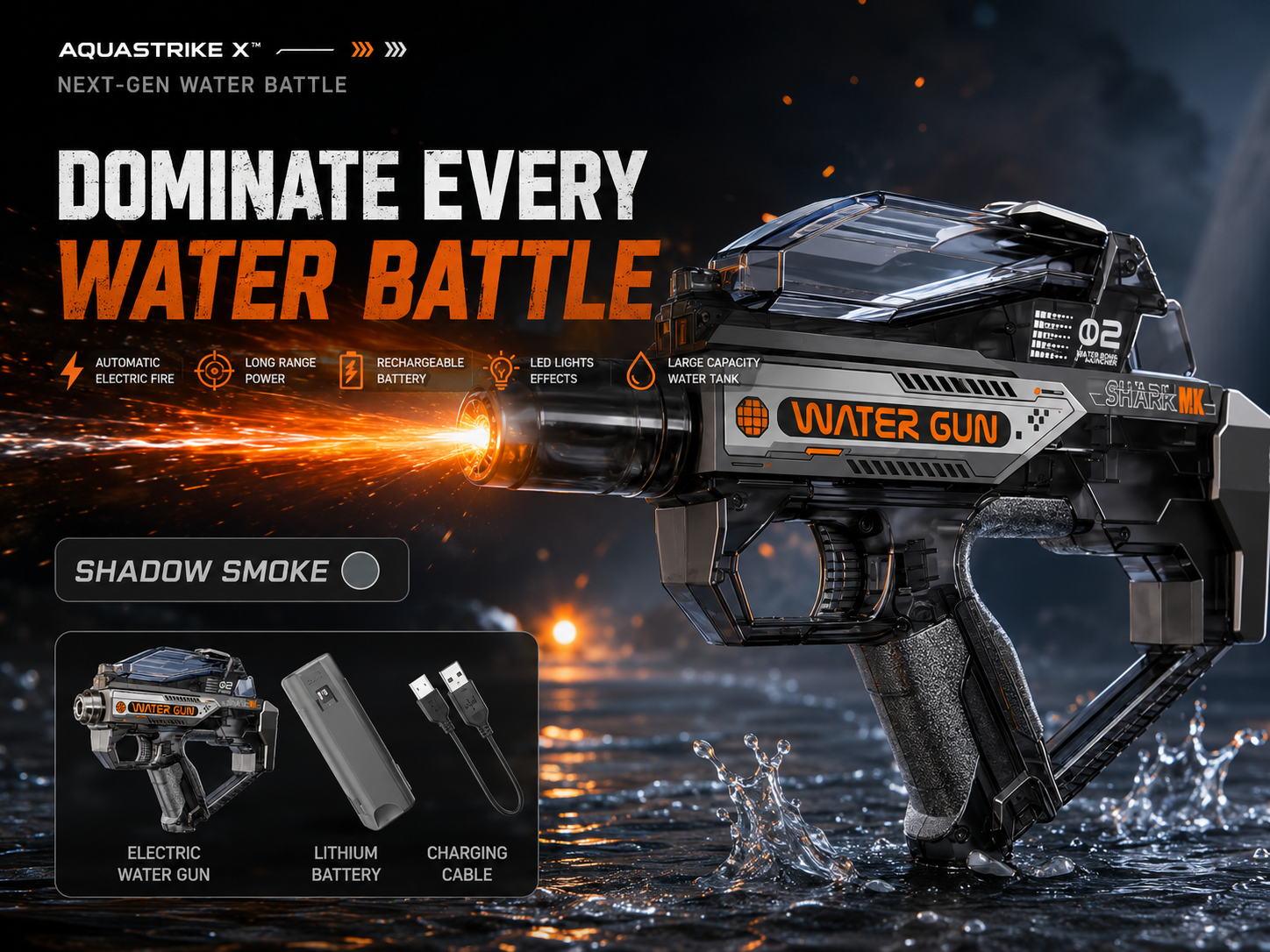 AquaStrike X™ Electric Water Blaster