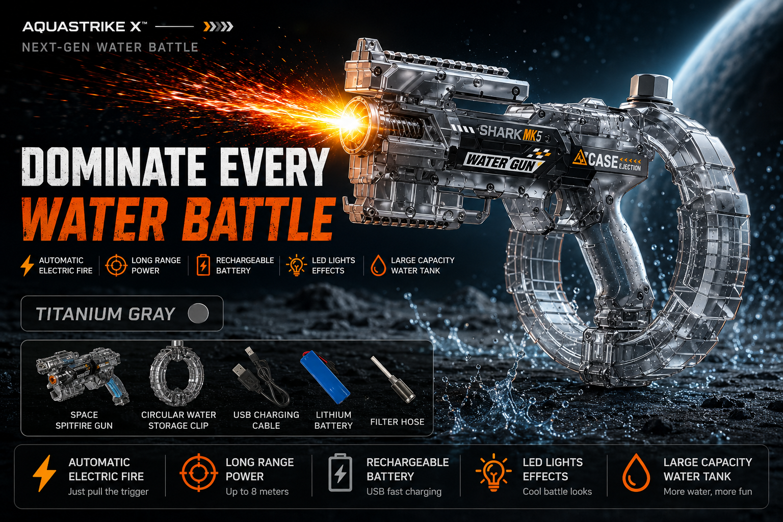 AquaStrike X™ Electric Water Blaster